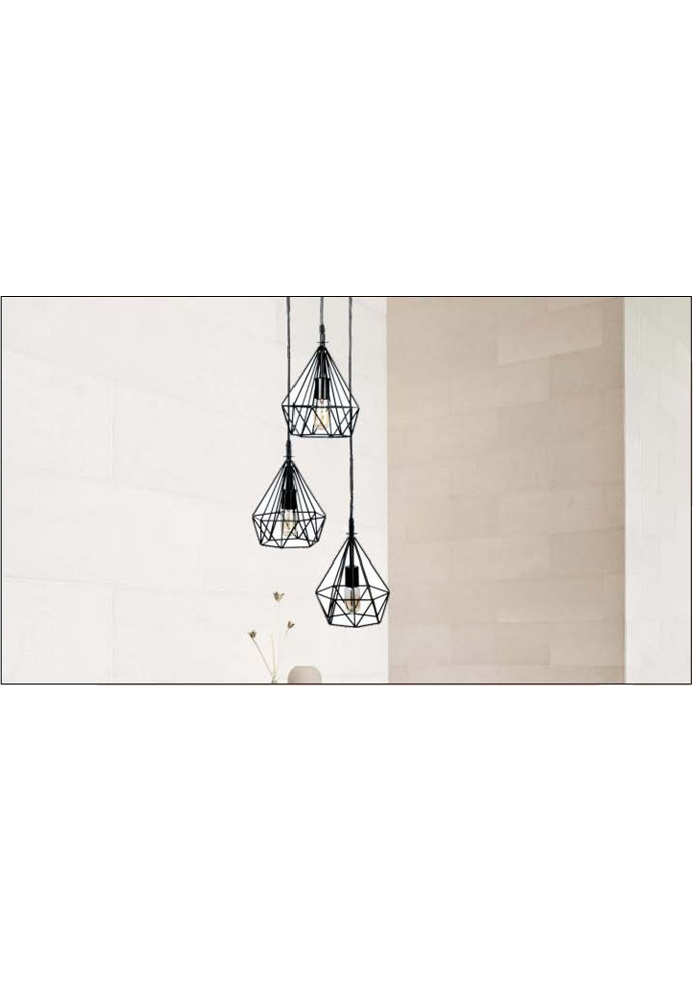 Beyond Lights - Metal Cage Pendant- GL